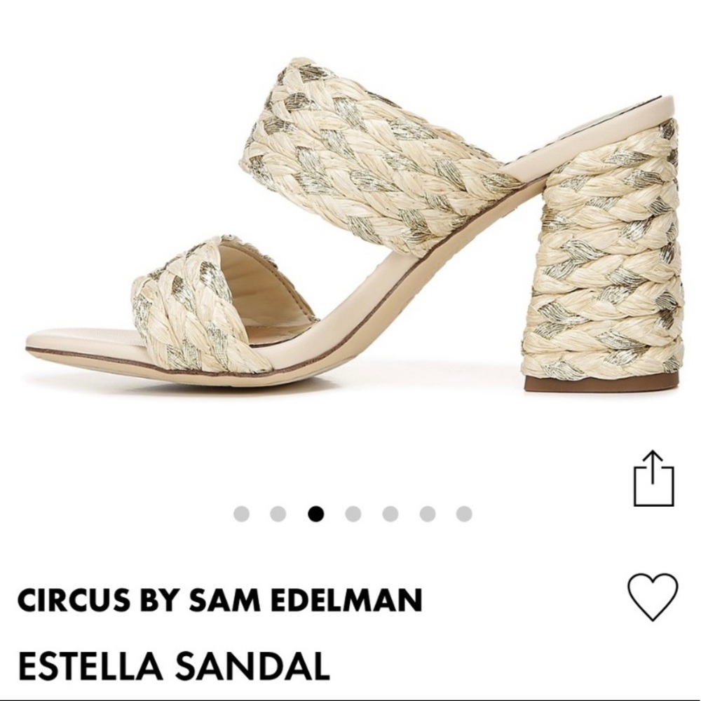 Sam Edelman Circus Estella Sandal Size 8